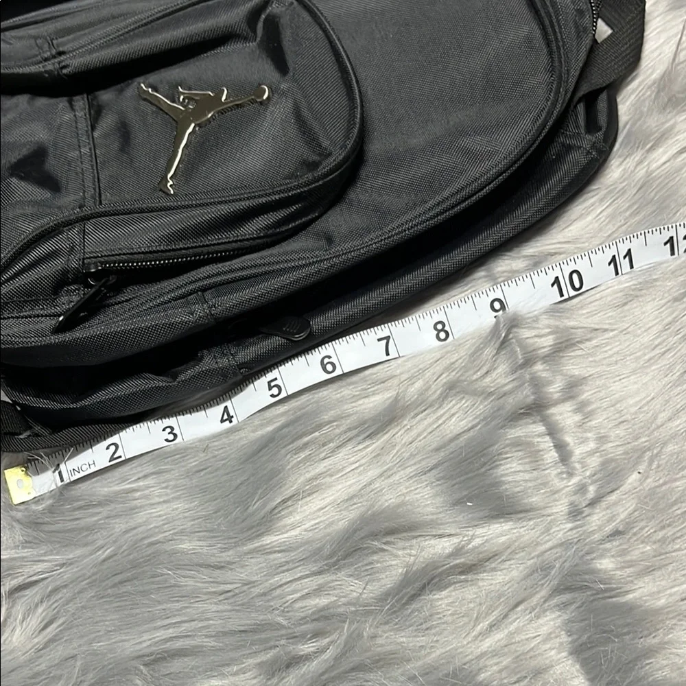 JORDAN Small Black Backpack